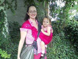 Better shot taken by my husband.