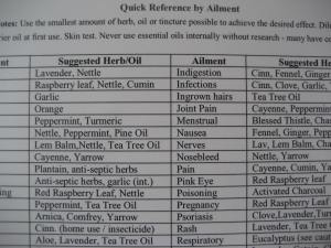 Back side of the chart.