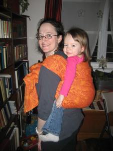 Rucksack, with reinforced rear, tied at shoulder. (Ruck, RR, TAS)